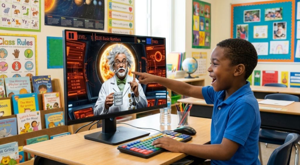 ACTIVATE on classroom computer