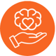 Donation icon orange