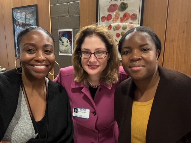 Kadena and Sarah at Consortium Grant Presentation